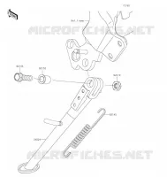 BEQUILLES pour Kawasaki Z900RS