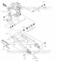 BRAS OSCILLANT pour Kawasaki Z900RS