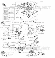 CHASSIS EQUIPMENT ELECTRIQUE pour Kawasaki Z900RS