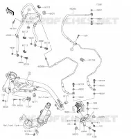 DURITE DE FREIN pour Kawasaki Z900RS