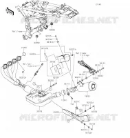 &Eacute;CHAPPEMENT pour Kawasaki Z900RS