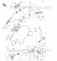 GUIDON pour Kawasaki Z900RS