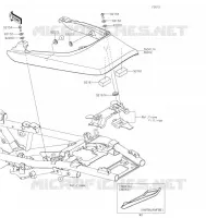 HOUSSE SELLE pour Kawasaki Z900RS