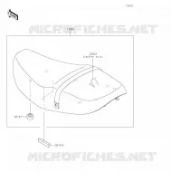 SELLE pour Kawasaki Z900RS