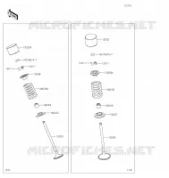 SOUPAPE pour Kawasaki Z900RS