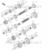 TRANSMISSION pour Kawasaki Z900RS