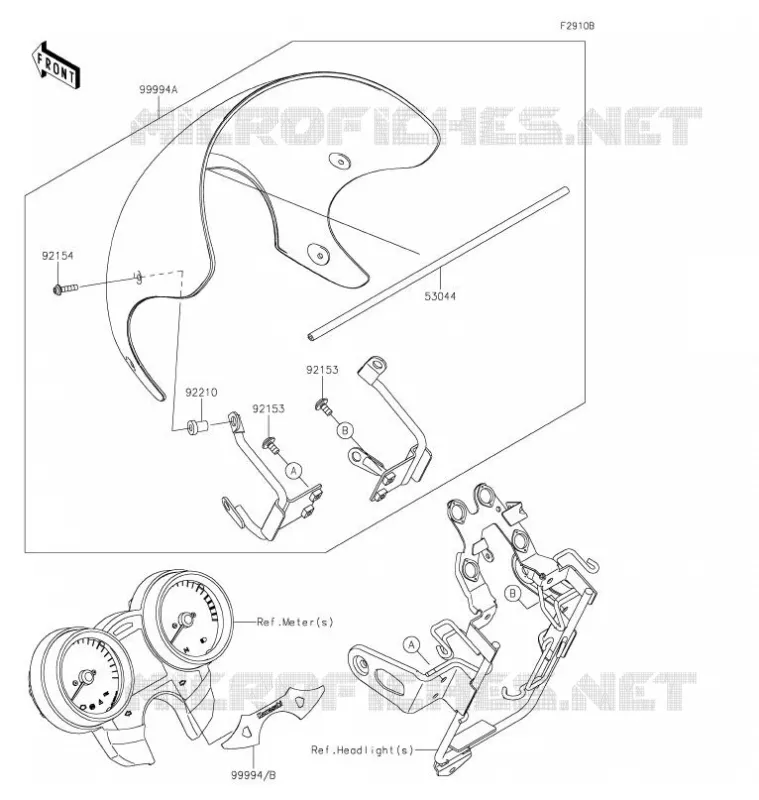 ACCESSOIRE(Cover) Kawasaki MOTOS 900 2021 Z900RS  ZR900KMFNN