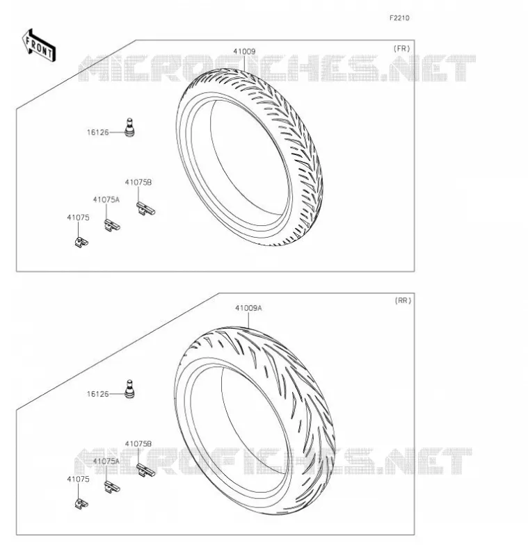 PNEUS Kawasaki MOTOS 636 2021 NINJA ZX-6R  ZX636HMFNN