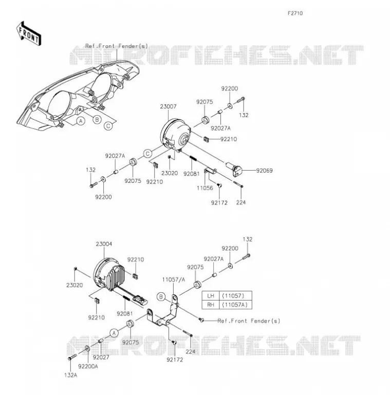 OPTIQUE(S) Kawasaki SSV 820 2021 MULE PRO-FXR  KAF820KMFNN