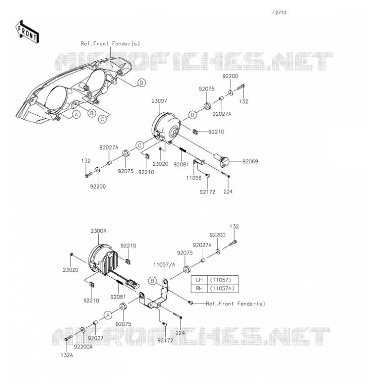 OPTIQUE(S) Kawasaki SSV 820 2021 MULE PRO-FXT  KAF820MMFNN