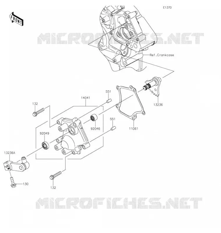 SELECTEUR Kawasaki SSV 800 2021 TERYX4  KRT800GMFNN