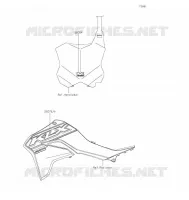 AUTOCOLLANT pour Kawasaki KLX300R