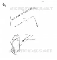 CABLES pour Kawasaki KLX300R
