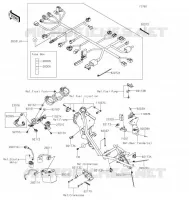 CHASSIS EQUIPMENT ELECTRIQUE pour Kawasaki KLX300R