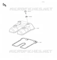 COUVRE CULASSE pour Kawasaki KLX300R