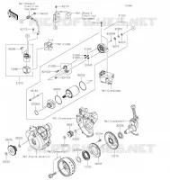 DEMARREUR pour Kawasaki KLX300R