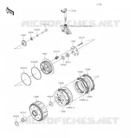 EMBRAYAGE pour Kawasaki KLX300R