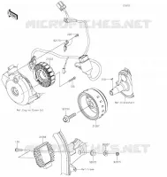 GENERATEUR pour Kawasaki KLX300R