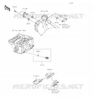 INJECTION CARBURANT pour Kawasaki KLX300R