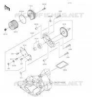 POMPE A HUILE pour Kawasaki KLX300R