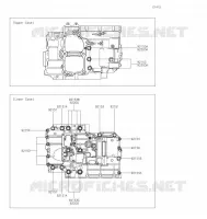 BOULON CARTER MOTEUR pour Kawasaki NINJA 650