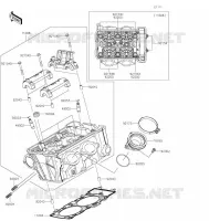 CULASSE pour Kawasaki NINJA 650