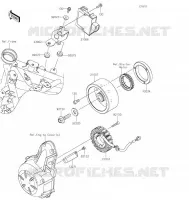 GENERATEUR pour Kawasaki NINJA 650