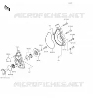 POMPE &Agrave; EAU pour Kawasaki NINJA 650