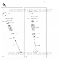 SOUPAPE pour Kawasaki NINJA 650