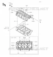 CARTER MOTEUR(S) pour Kawasaki JET SKI ULTRA 310X