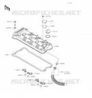 COUVRE CULASSE pour Kawasaki JET SKI ULTRA 310X