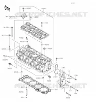 CULASSE pour Kawasaki JET SKI ULTRA 310X