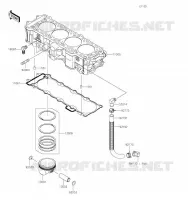 CYLINDRE/PISTON pour Kawasaki JET SKI ULTRA 310X