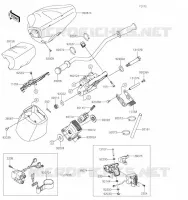 GUIDON pour Kawasaki JET SKI ULTRA 310X