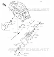 POIGNEE POLE pour Kawasaki JET SKI ULTRA 310X