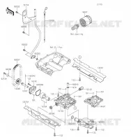 POMPE A HUILE pour Kawasaki JET SKI ULTRA 310X