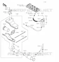 SILENCIEUX ADMISSION pour Kawasaki JET SKI ULTRA 310X