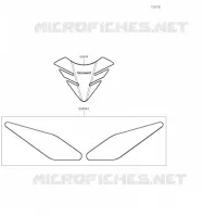 ACCESSOIRE(Pads) pour Kawasaki Z650