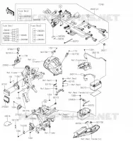CHASSIS EQUIPMENT ELECTRIQUE pour Kawasaki Z650