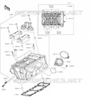 CULASSE pour Kawasaki Z650