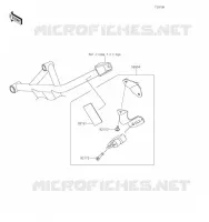 ACCESSOIRE(Helmet Lock) pour Kawasaki VERSYS 1000