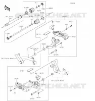 ACCESSOIRE(Slider) pour Kawasaki VERSYS 1000