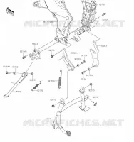 BEQUILLES pour Kawasaki VERSYS 1000