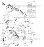 CHASSIS EQUIPMENT ELECTRIQUE pour Kawasaki VERSYS 1000
