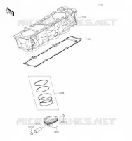 CYLINDRE/PISTON pour Kawasaki VERSYS 1000