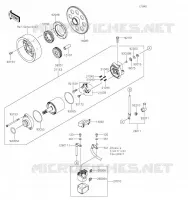 DEMARREUR pour Kawasaki VERSYS 1000