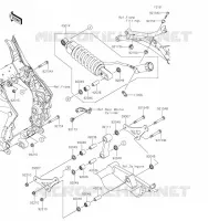 SUSPENSION/AMORTISSEUR pour Kawasaki VERSYS 1000