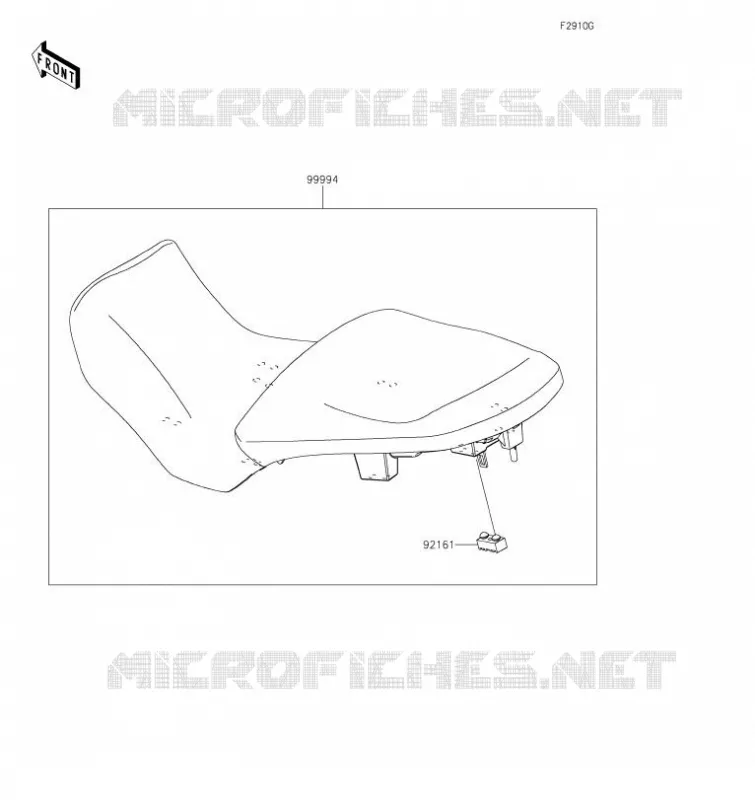 ACCESSOIRE(Low Seat) Kawasaki MOTOS 1000 2020 VERSYS 1000  KLZ1000CLF