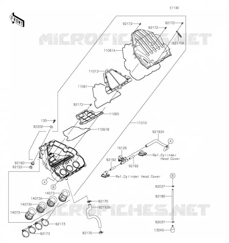 FILTRE A AIR Kawasaki MOTOS 1000 2020 VERSYS 1000  KLZ1000CLF