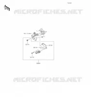 ACCESSOIRE(Helmet Lock) pour Kawasaki Z400